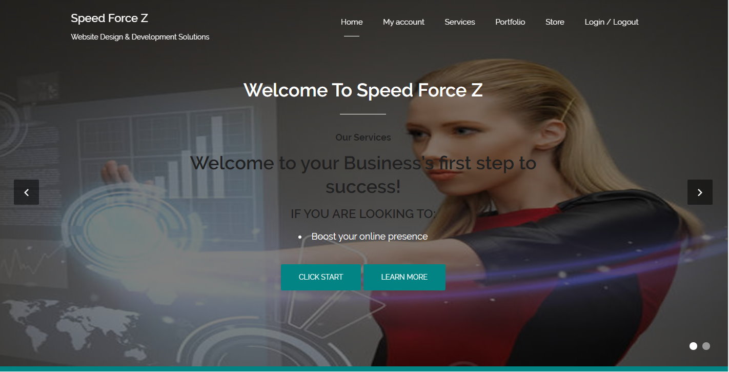 Speddforcez.com Website Design & Development Solutions