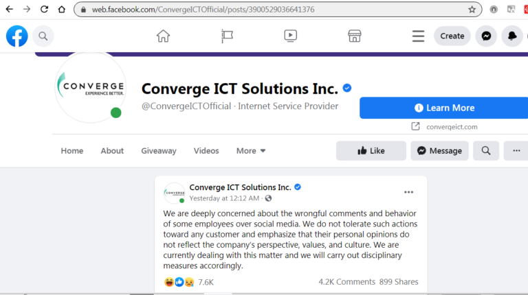 Converge ICT Solutions Inc.